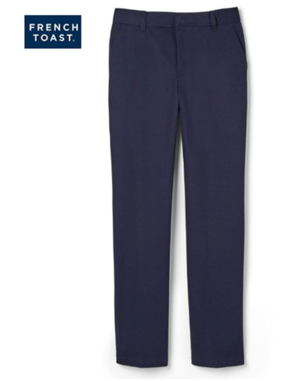 NWOT French Toast Boys Navy Adjustable Waist Relaxed Fit Pants Youth Size 10